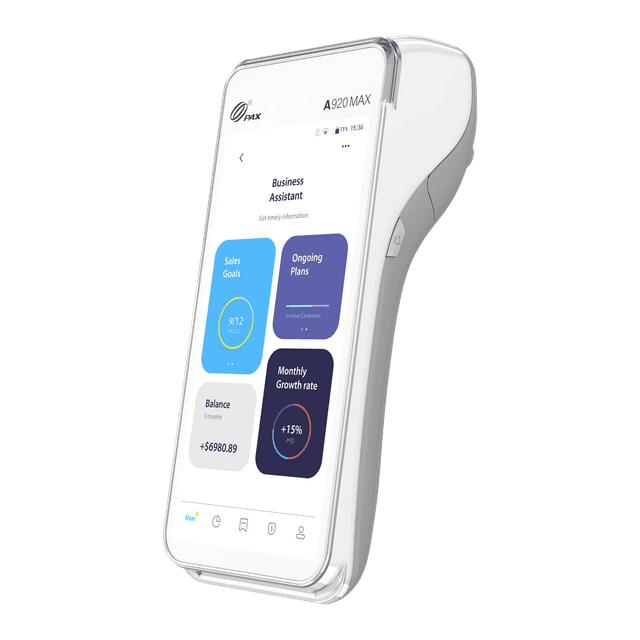 PAX A920 Max large screen portable EFTPOS machine for Australian businesses